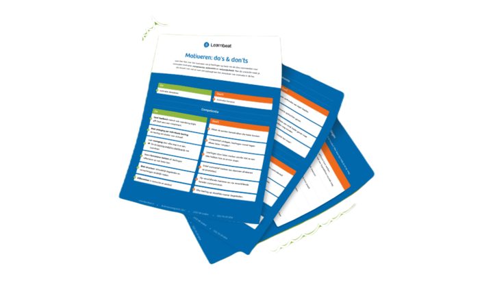 Checklist: leerlingen motiveren do's en dont's