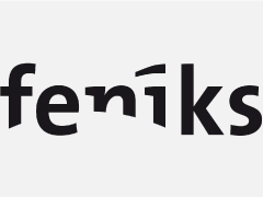 logo Feniks methode geschiedenis zwarte letters