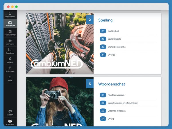 Nederlands CambiumNed | Digitaal In Learnbeat | Adaptief Leren